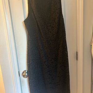 Elegant Black Lace Dress